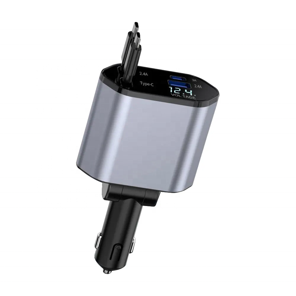 4-in-1 Retractable Super Fast Charging