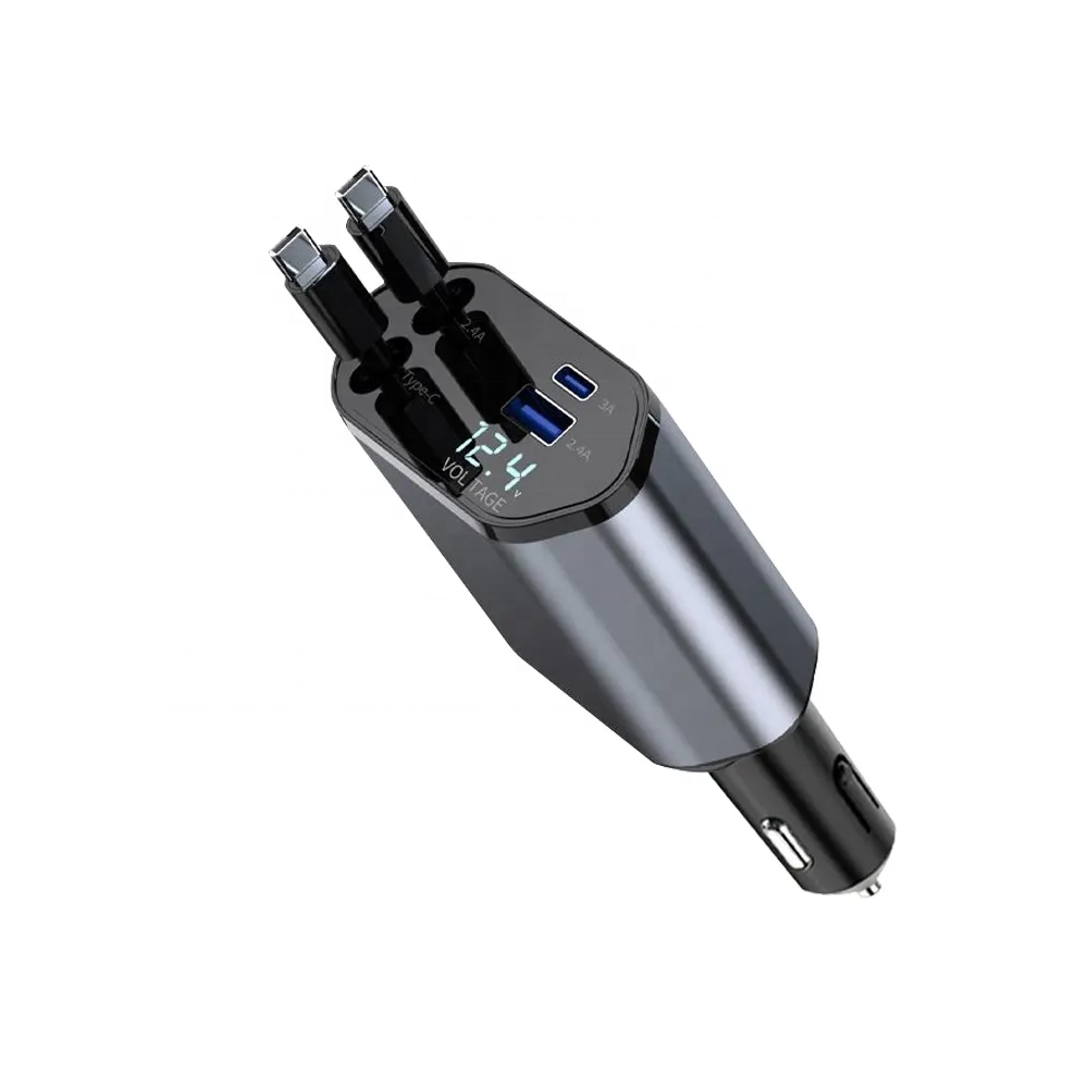 4-in-1 Retractable Super Fast Charging
